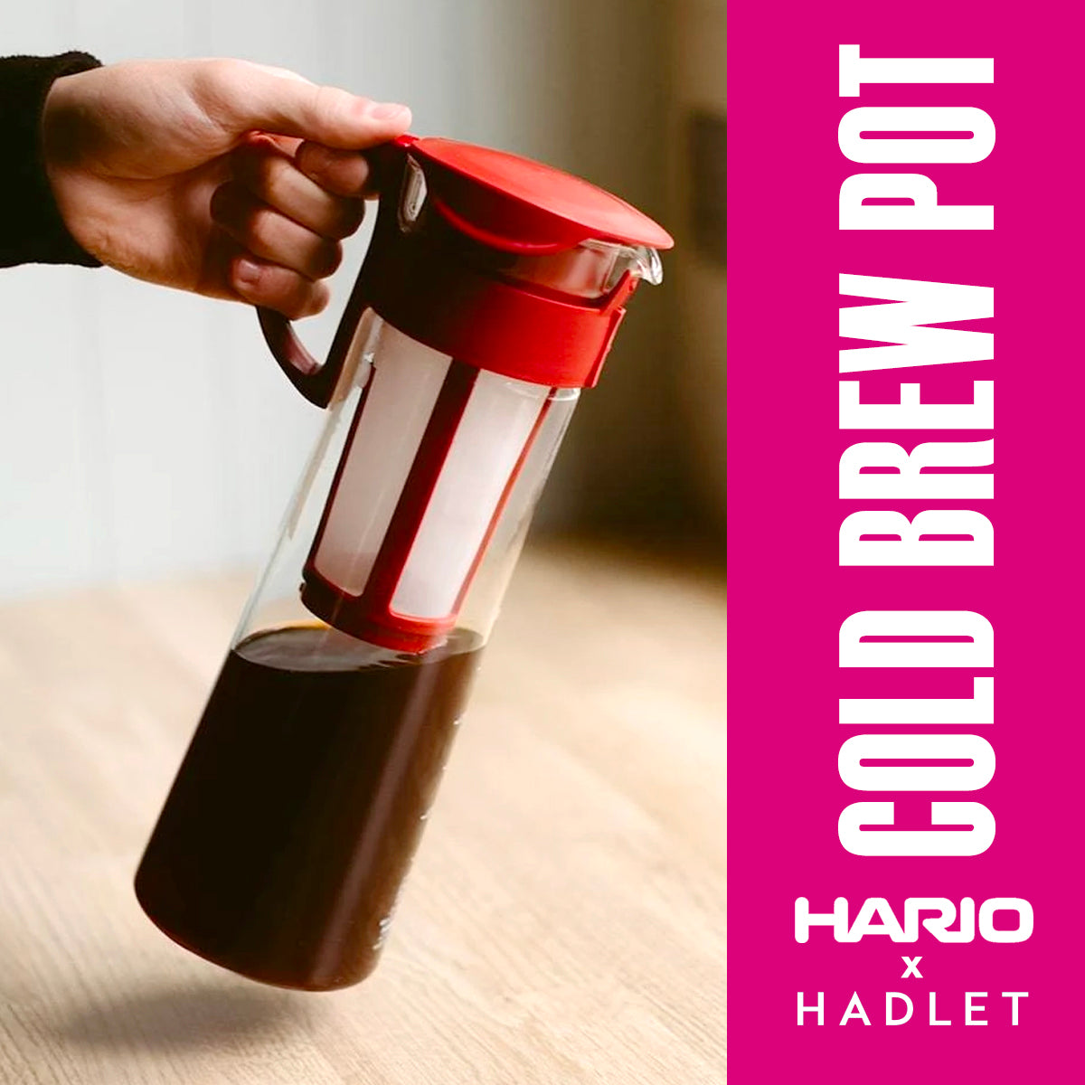 Hario Brewing Coffee Bottle, 700 ml, Mocha