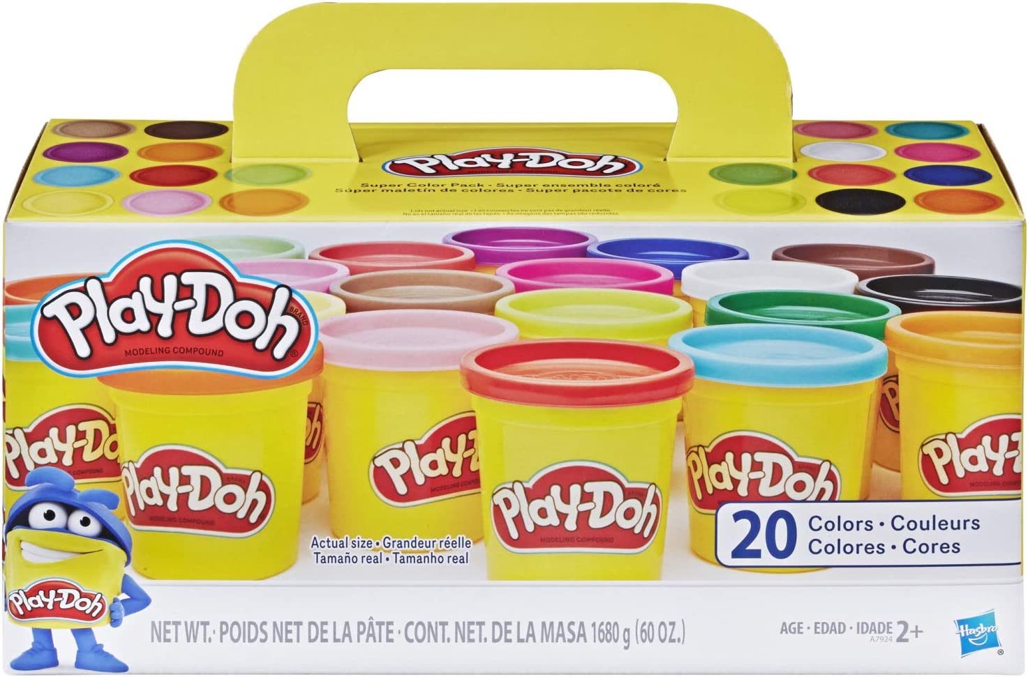 Play-Doh Super Color Kit - 18 Cans