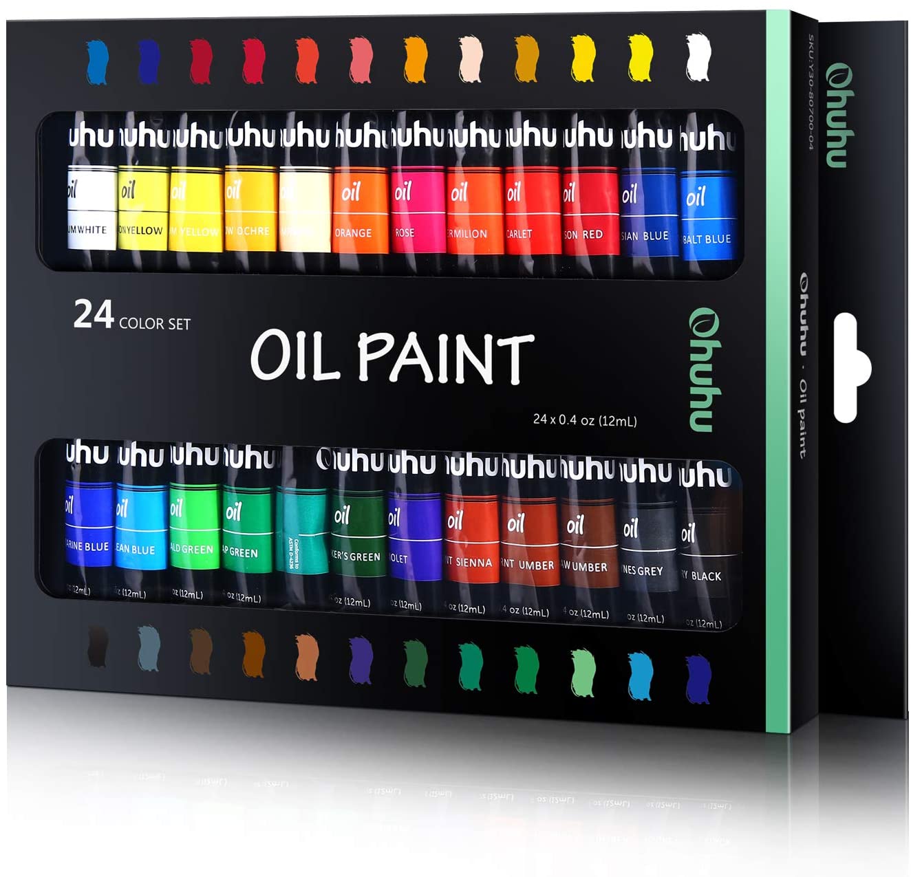 Ohuhu Acrylic Paints Tubes, 48 Colors