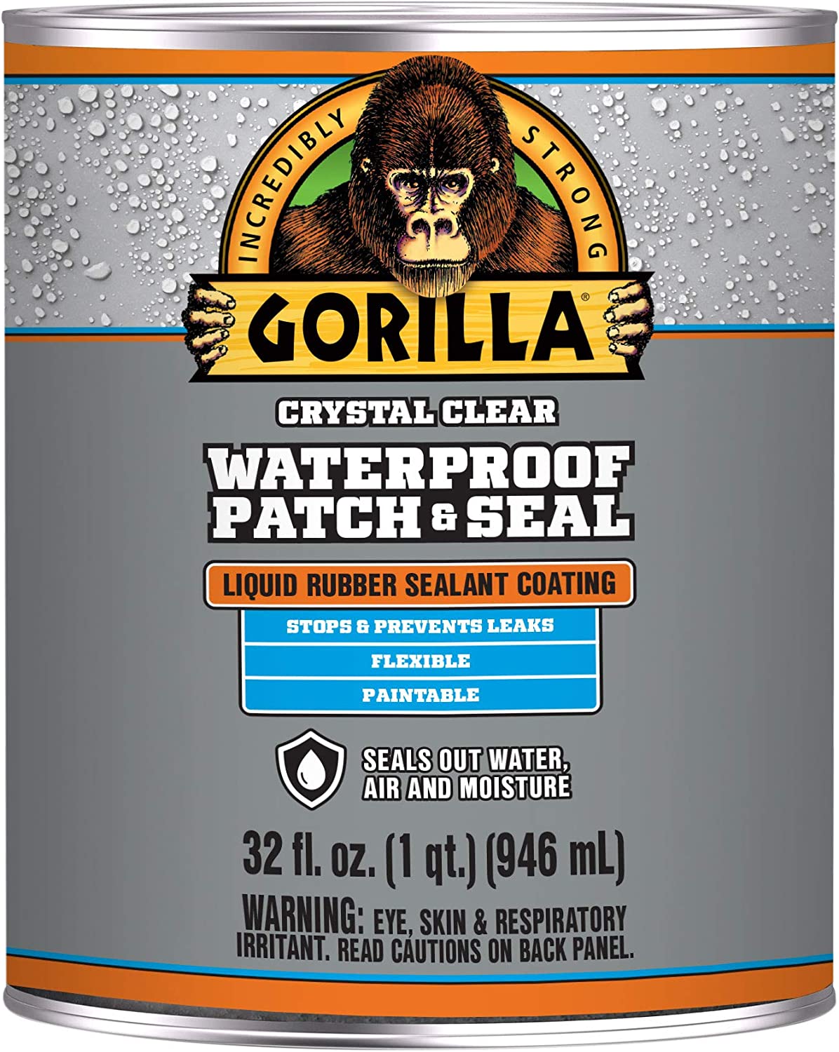 Gorilla 防水贴片密封液 946ml [透明]