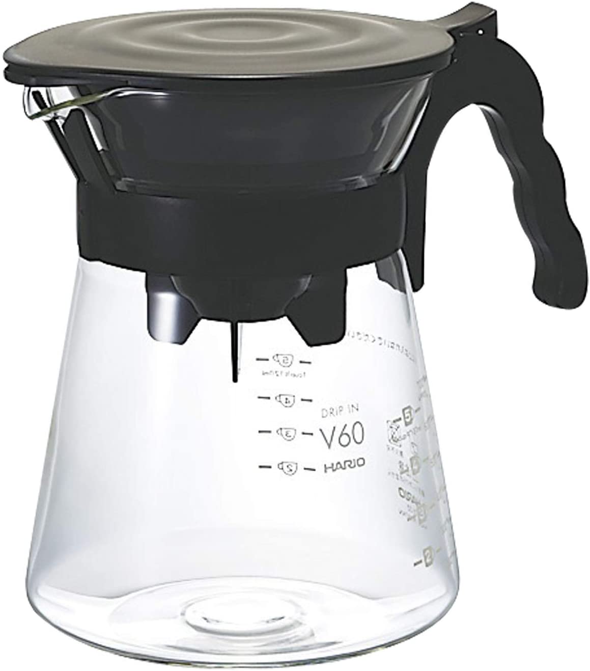 Hario 700ml V60 滴入式咖啡滴头【送50张02号滤纸】 