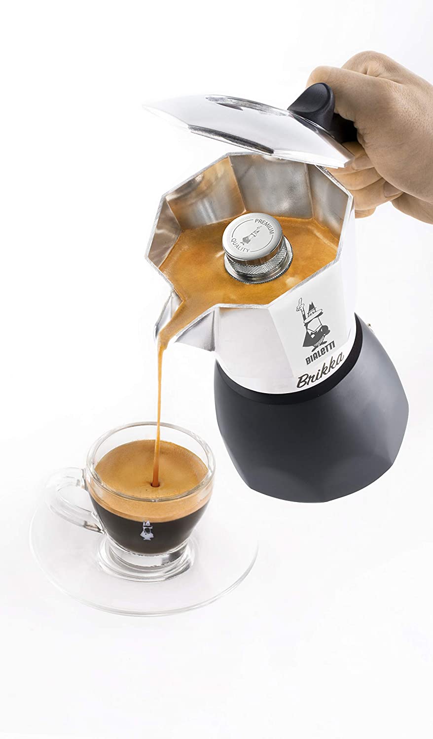 Bialetti Brikka 黑咖啡浓缩咖啡机 [2 | 4杯]