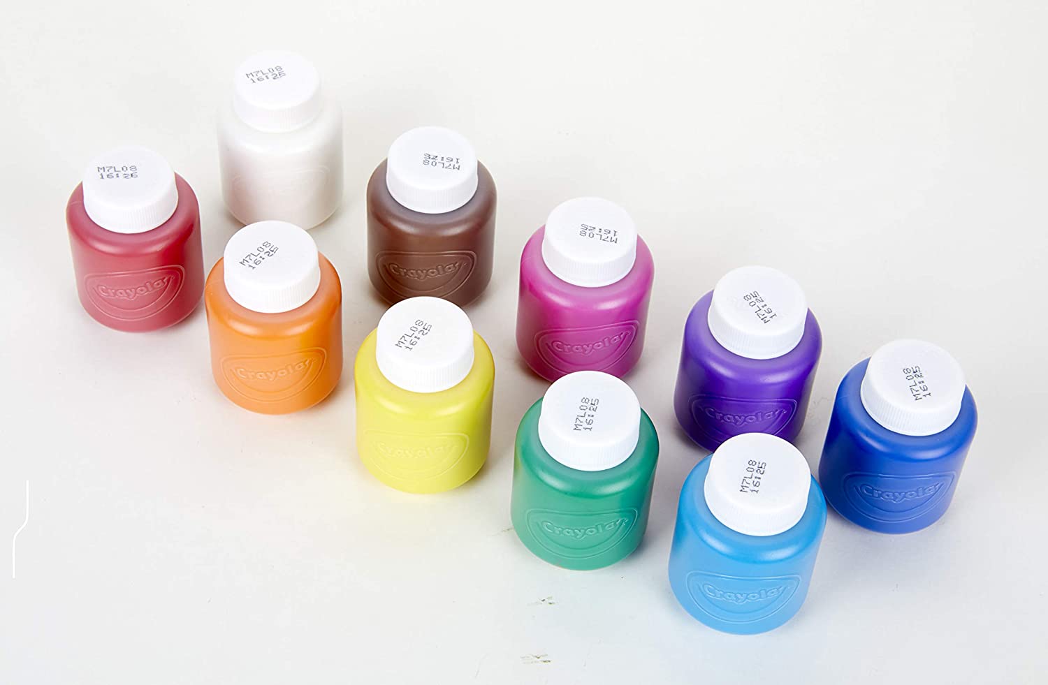 Crayola Washable Kids Paint Bottles, 59ml, 10 Bottles