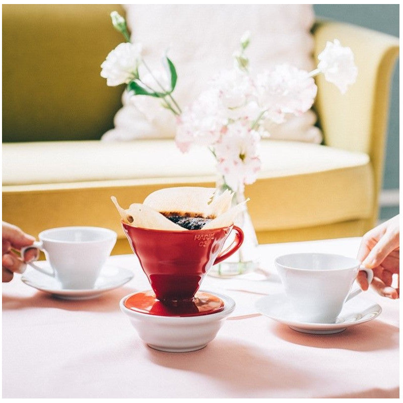 Hario V60 红色陶瓷滴头 01/02