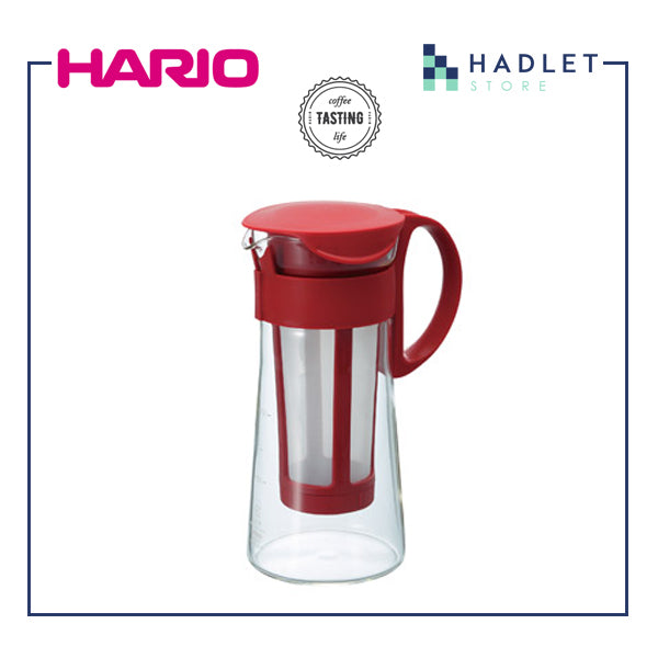 Hario“Mizudashi”冷萃咖啡壶，600/1000ml，棕色/红色
