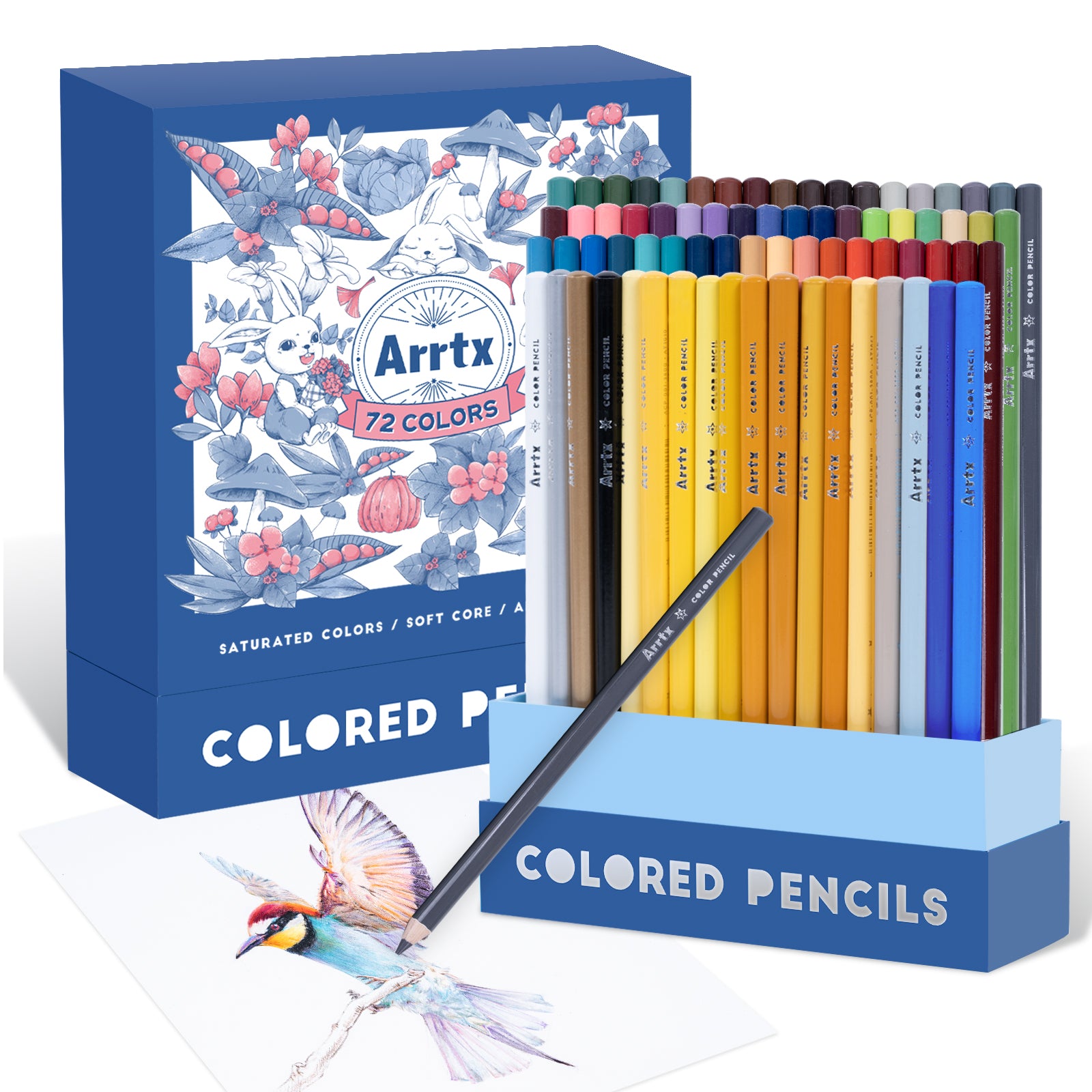 Arrtx 72 Colored Pencils