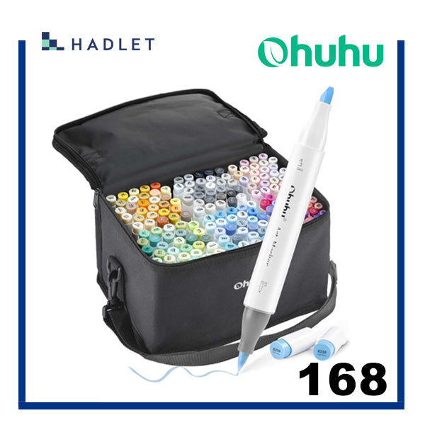 Ohuhu Alcohol Art Markers Dual Tip Pack of [48-320]