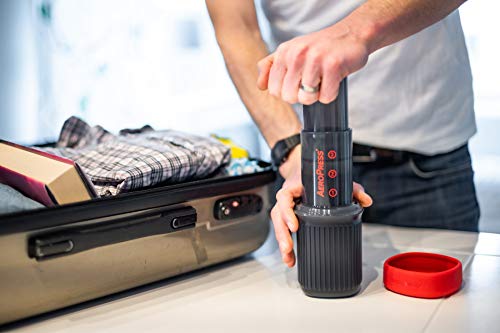 AeroPress 咖啡和浓缩咖啡机，带手提袋