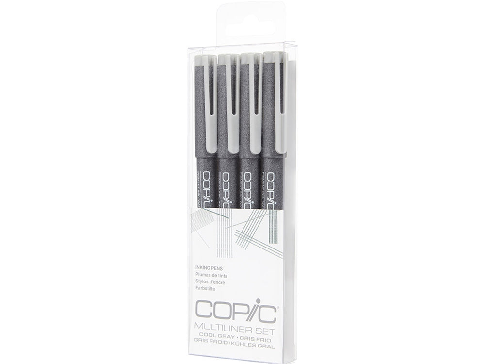 Copic Multi-liner 4 Set Color Markers