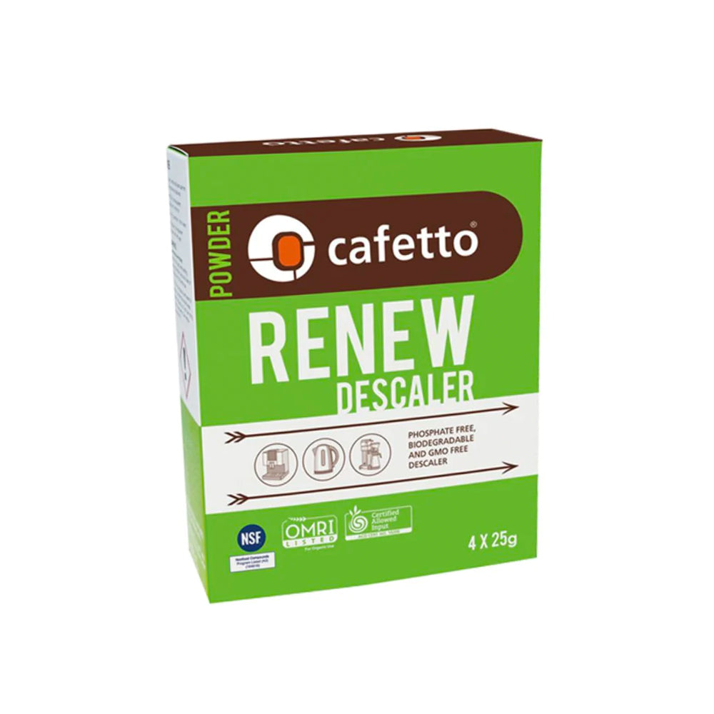 Cafetto Renew Descaler Sachets [4 x 25g]