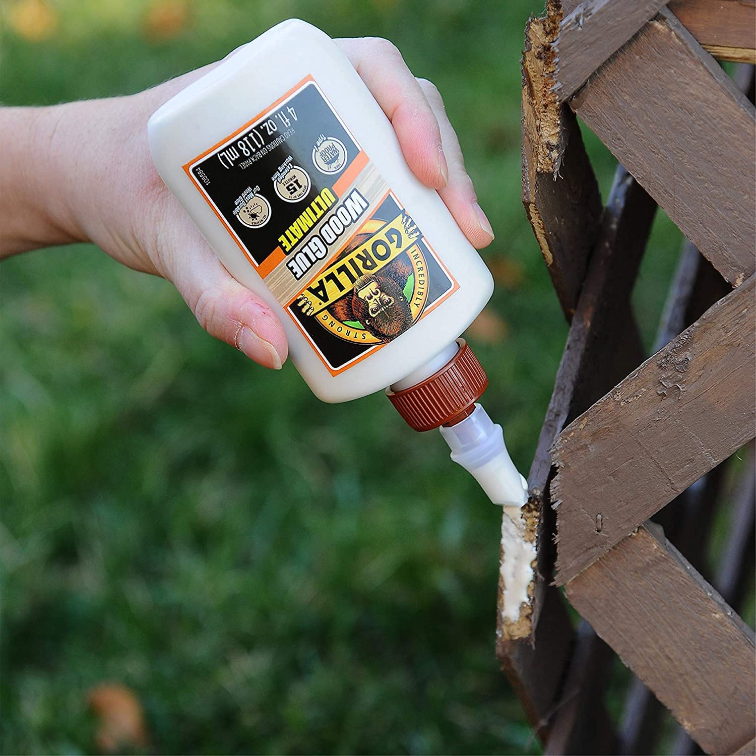 Gorilla Ultimate Wood Glue Bottle 4/8/18 oz