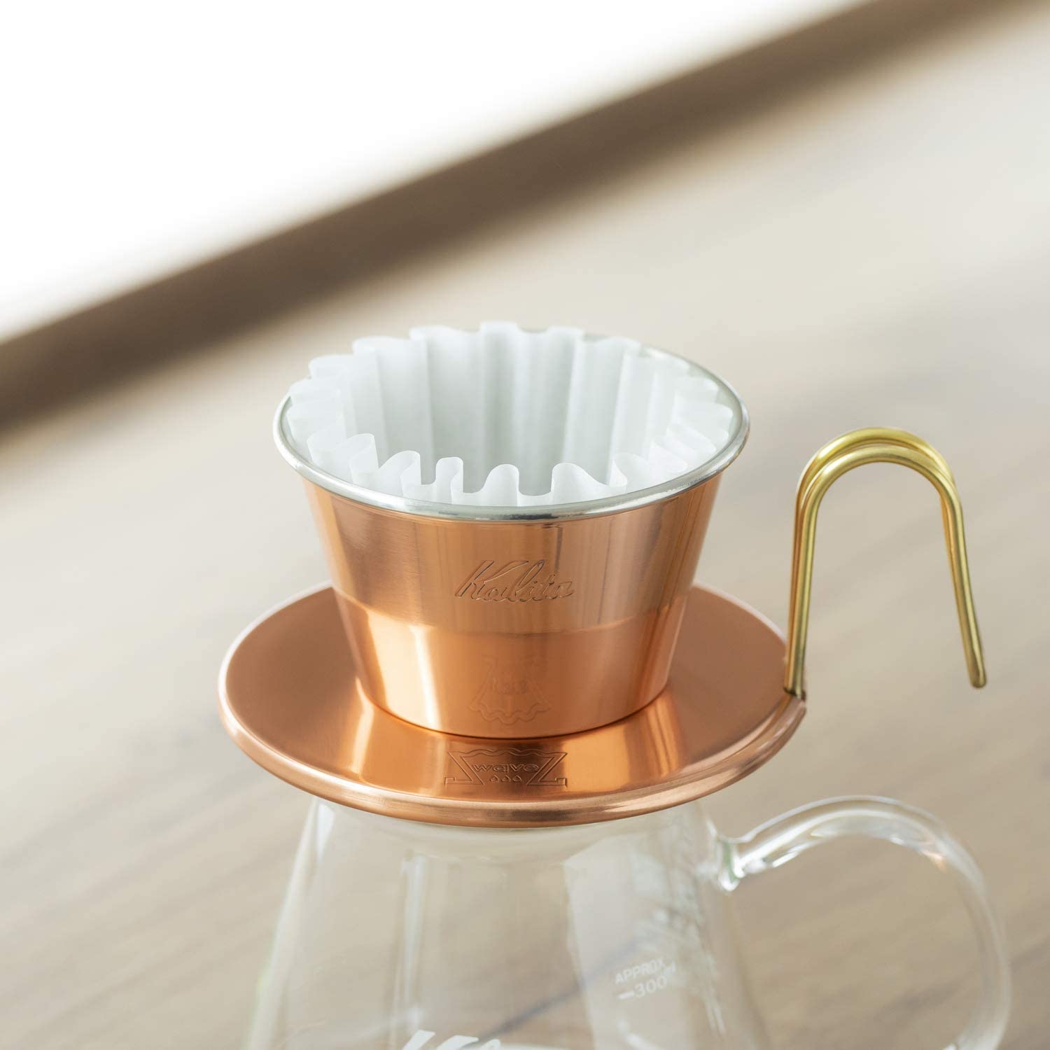 Kalita Wave Paper Filter, White, 100 Pack [Size 155/185]