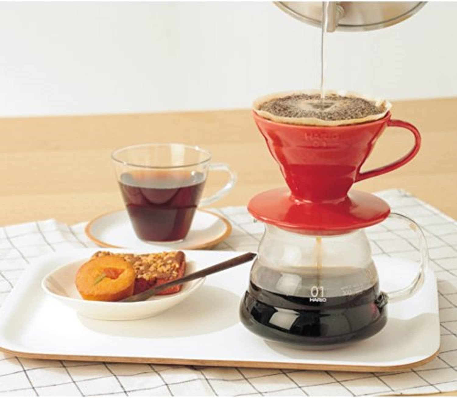 Hario V60 红色陶瓷滴头 01/02