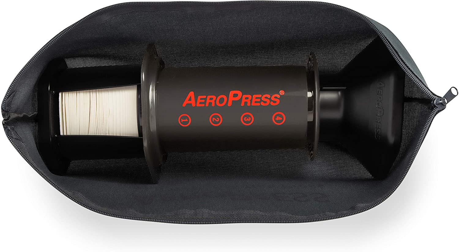 AeroPress 咖啡和浓缩咖啡机，带手提袋