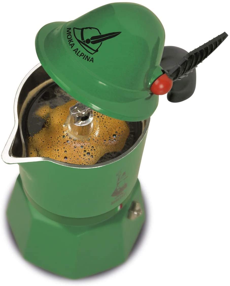 Bialetti 3 杯 Moka Alpina 特色壶