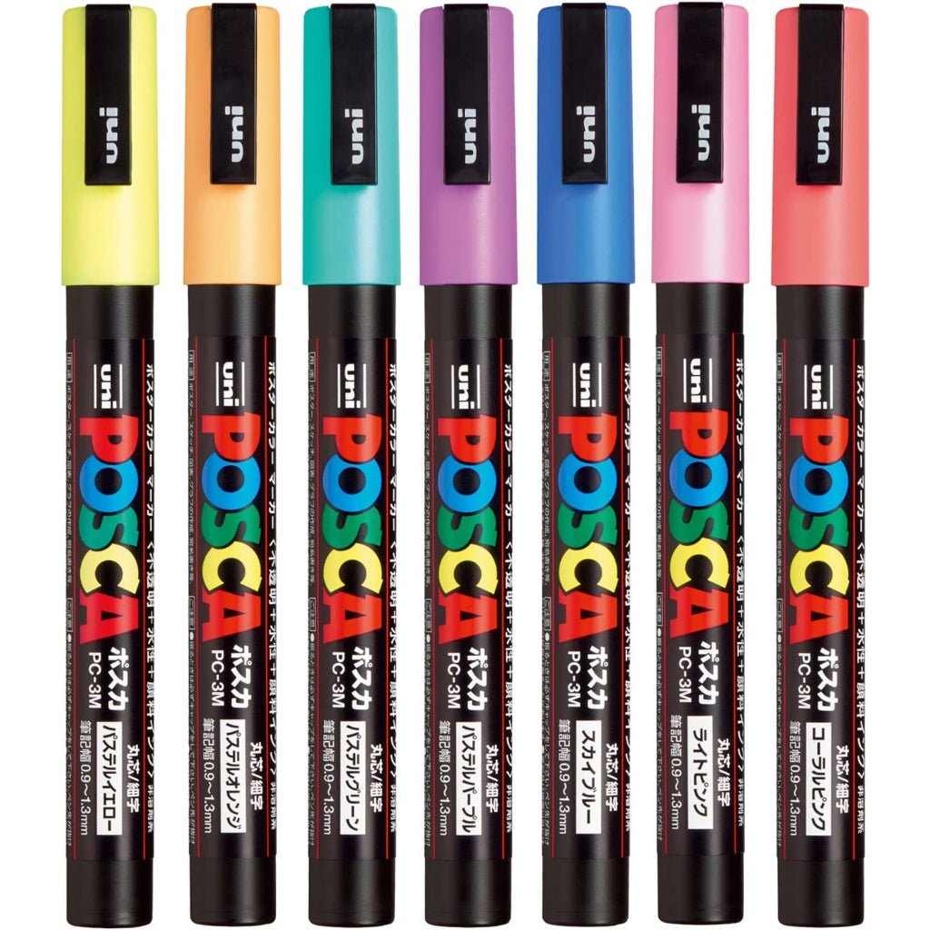Uni Posca PC3M7C [细尖0.9 - 1.3mm]