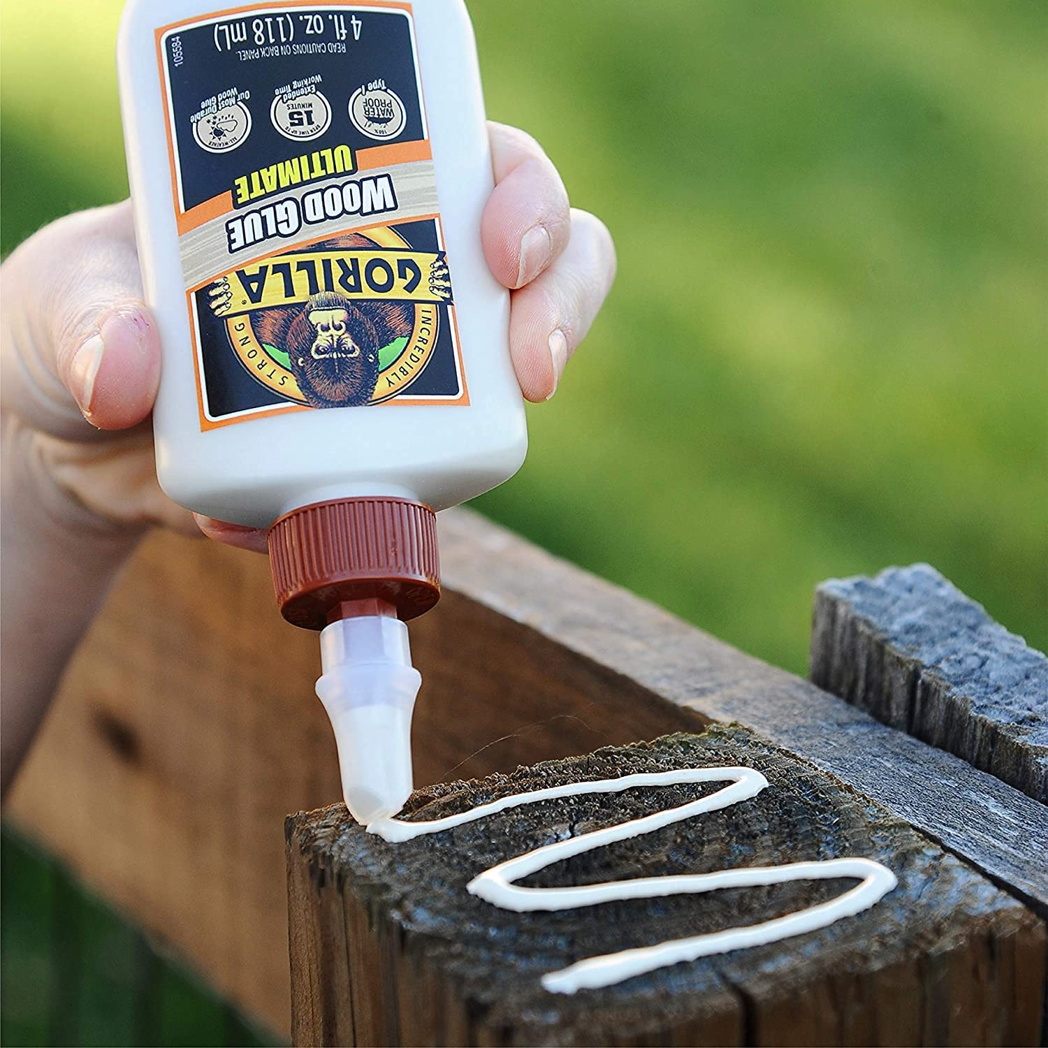 Gorilla Ultimate Wood Glue Bottle 4/8/18 oz