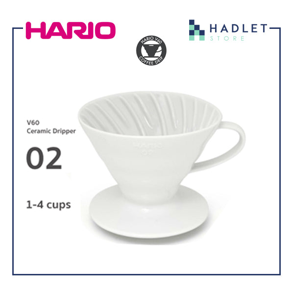Hario V60 陶瓷咖啡滴头 红/白/黑 尺寸 01|02 