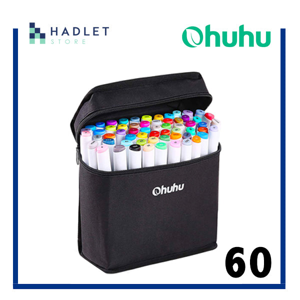 Ohuhu Alcohol Art Markers Dual Tip Pack of [48-320]