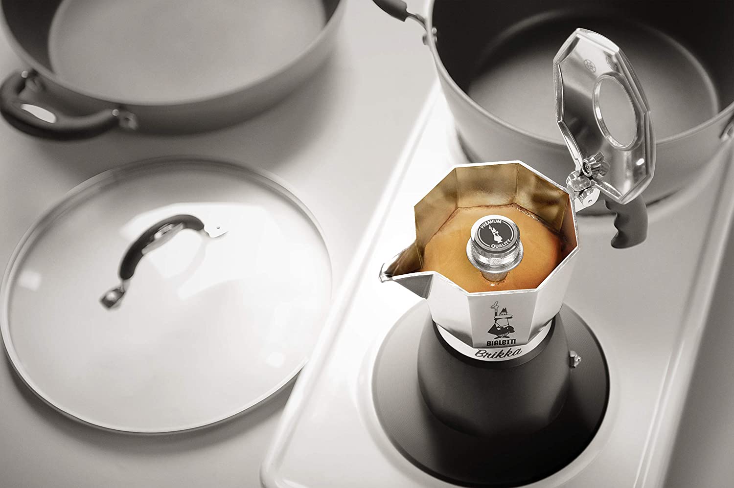 Bialetti Brikka 黑咖啡浓缩咖啡机 [2 | 4杯]