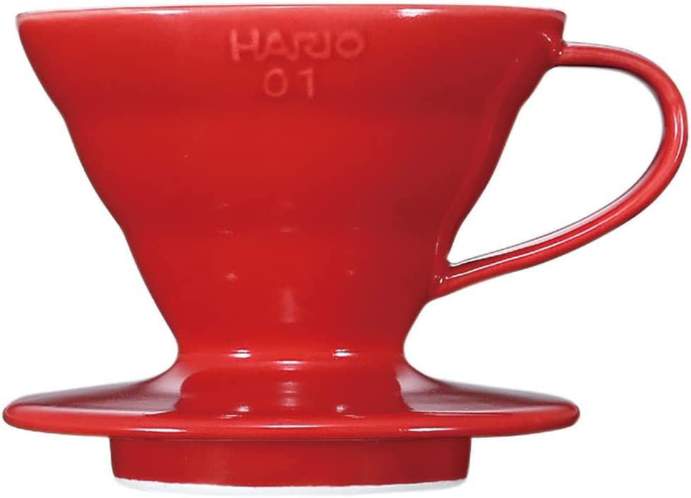 Hario V60 陶瓷咖啡滴头 红/白/黑 尺寸 01|02 