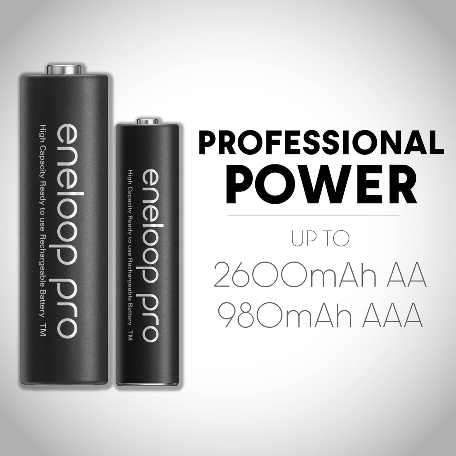 Panasonic Individual Battery Charger 4AA Eneloop Pro Pack K-KJ87KHA4BA