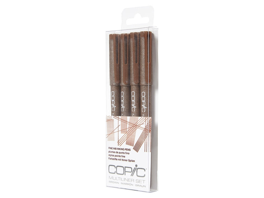 Copic Multi-liner 4 Set Color Markers