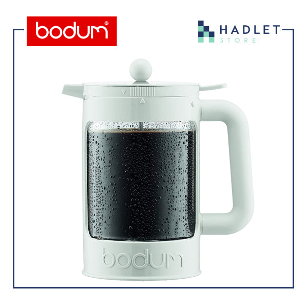 Bodum BEAN 冷萃咖啡机，51 盎司/1.5 升，白色/黑色