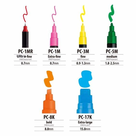 Uni Posca PC8K8C [粗尖8mm]