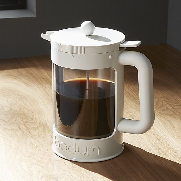 Bodum BEAN 冷萃咖啡机，51 盎司/1.5 升，白色/黑色