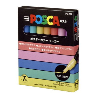 Uni Posca PC3M7C [细尖0.9 - 1.3mm]