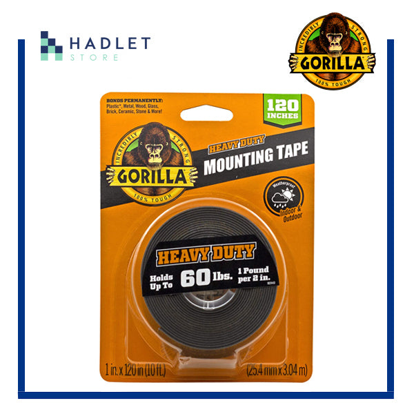 Gorilla Duct Tape [4.8cm x 11m] [Black/White]