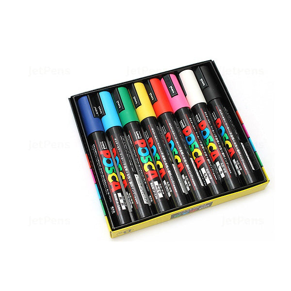 Uni Posca PC5M8C [中头 1.8 - 2.5mm]