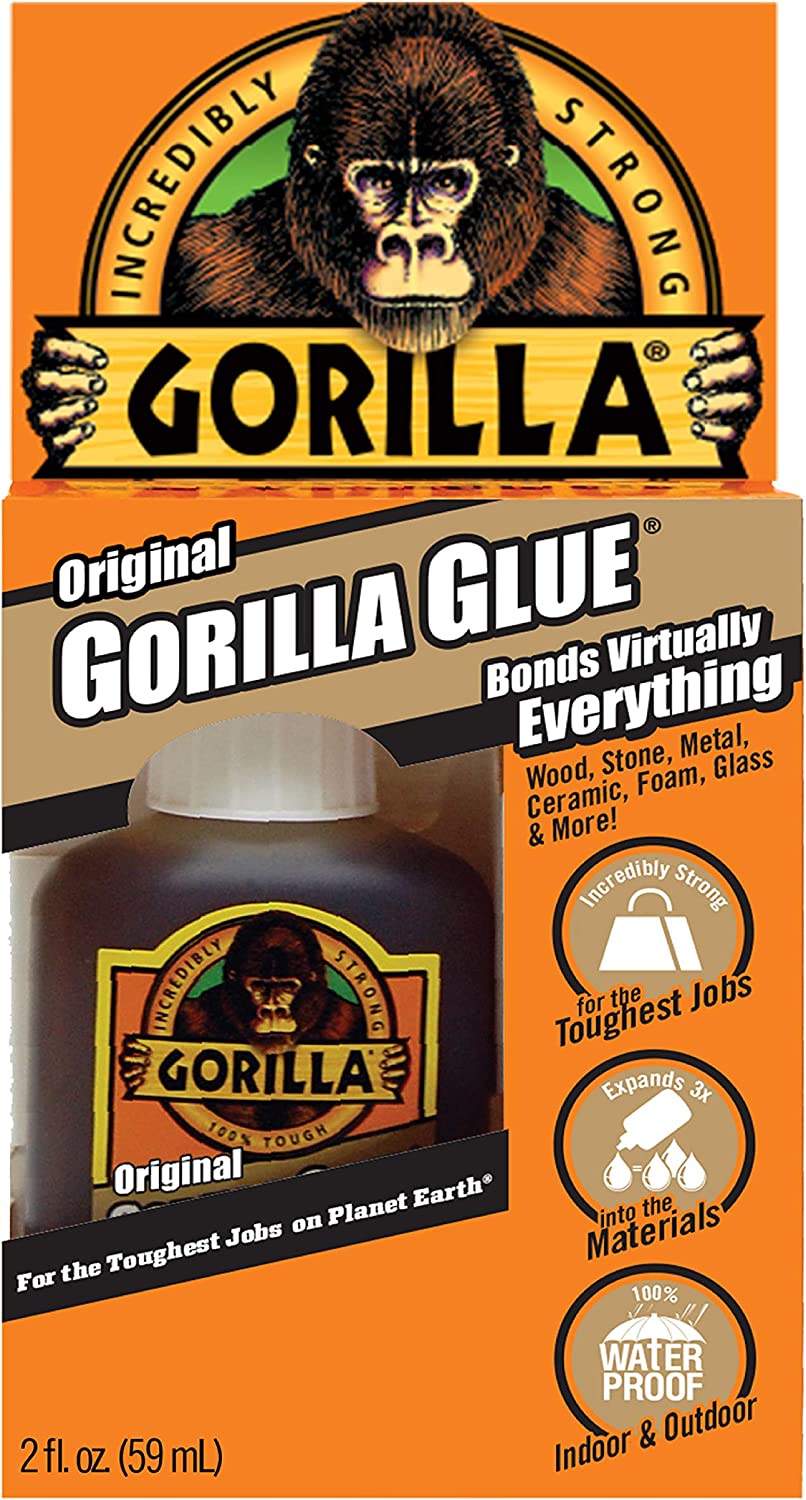 Gorilla Heavy Duty Regular/Ultimate Construction Adhesive, 9 oz/266ml White  Cartridge