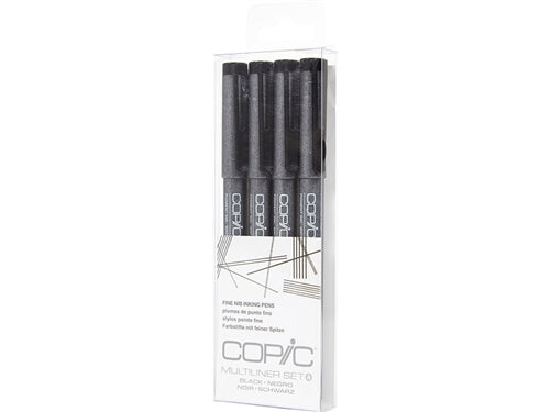 Copic Multi-liner 4 Set Color Markers