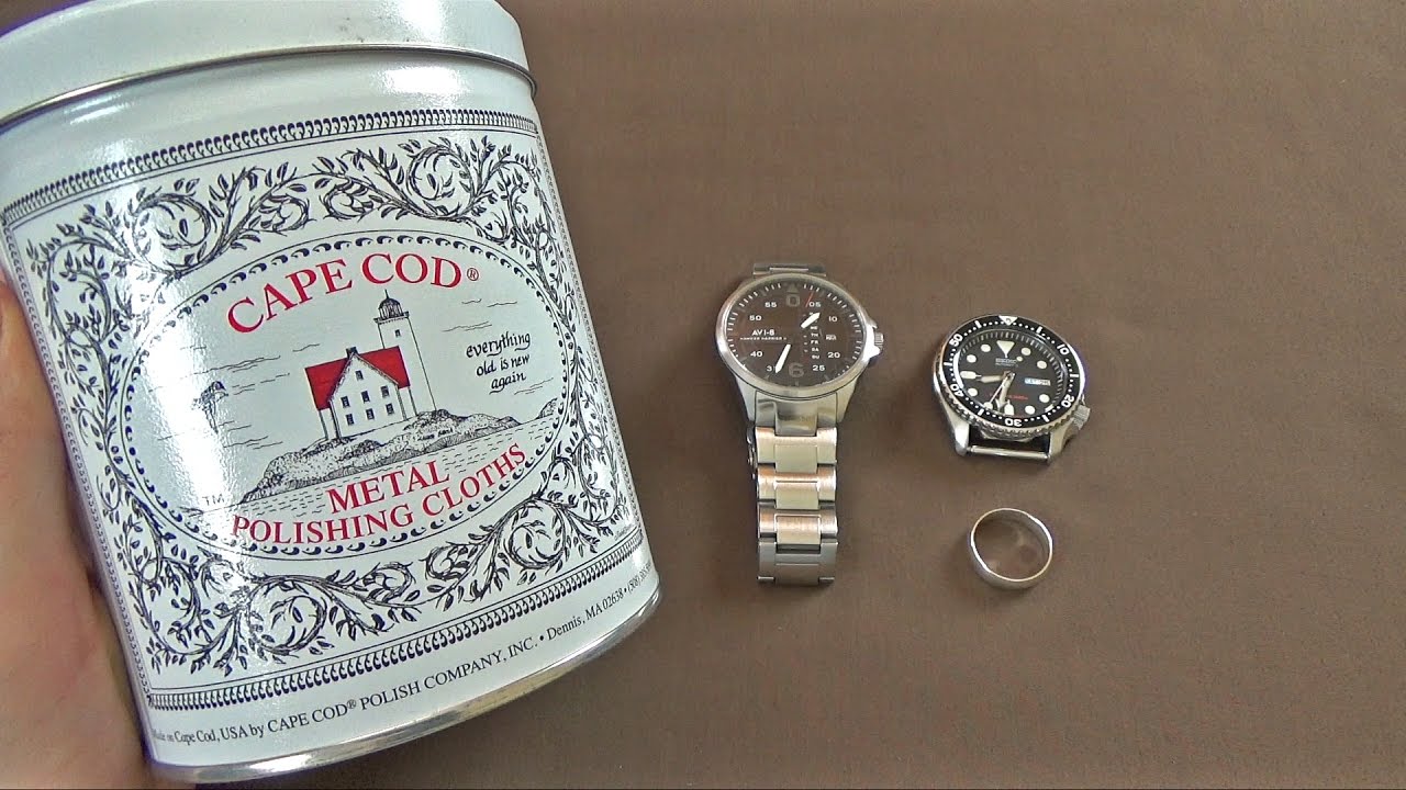 Cape Cod Polish, 12 x Metal Polishing Cloths (Economy Tin)