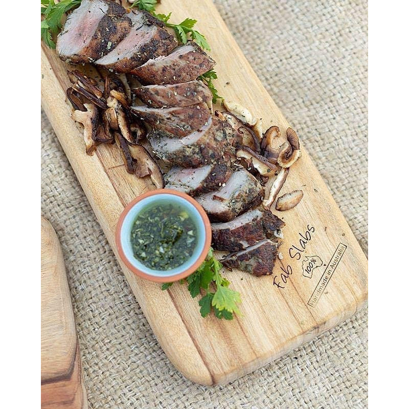Camphor Laurel Rectangle Chopping Board [Small] by Fab Slabs