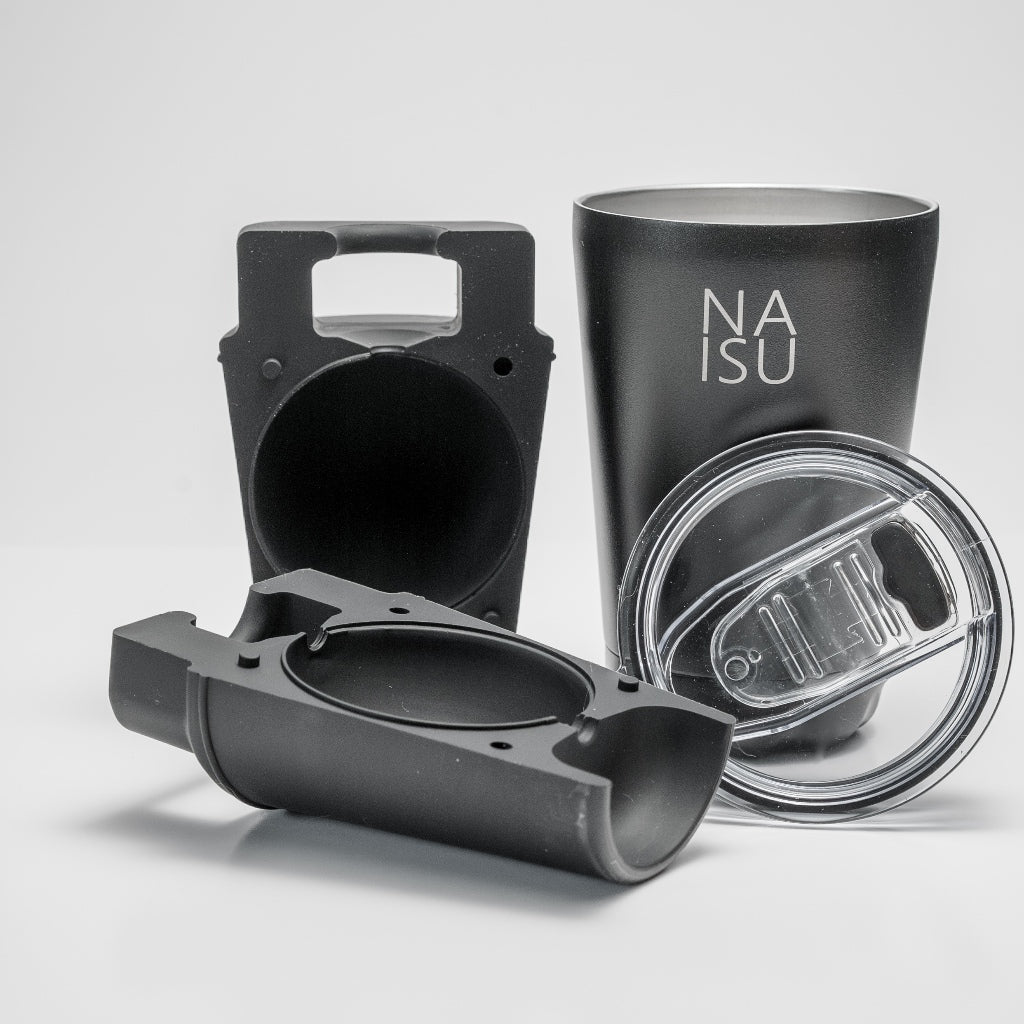 NAISU N1 Colored Edition – Compact Clear‑Ice Maker 65 mm Spheres/73 mm Diamonds Comes with Cap
