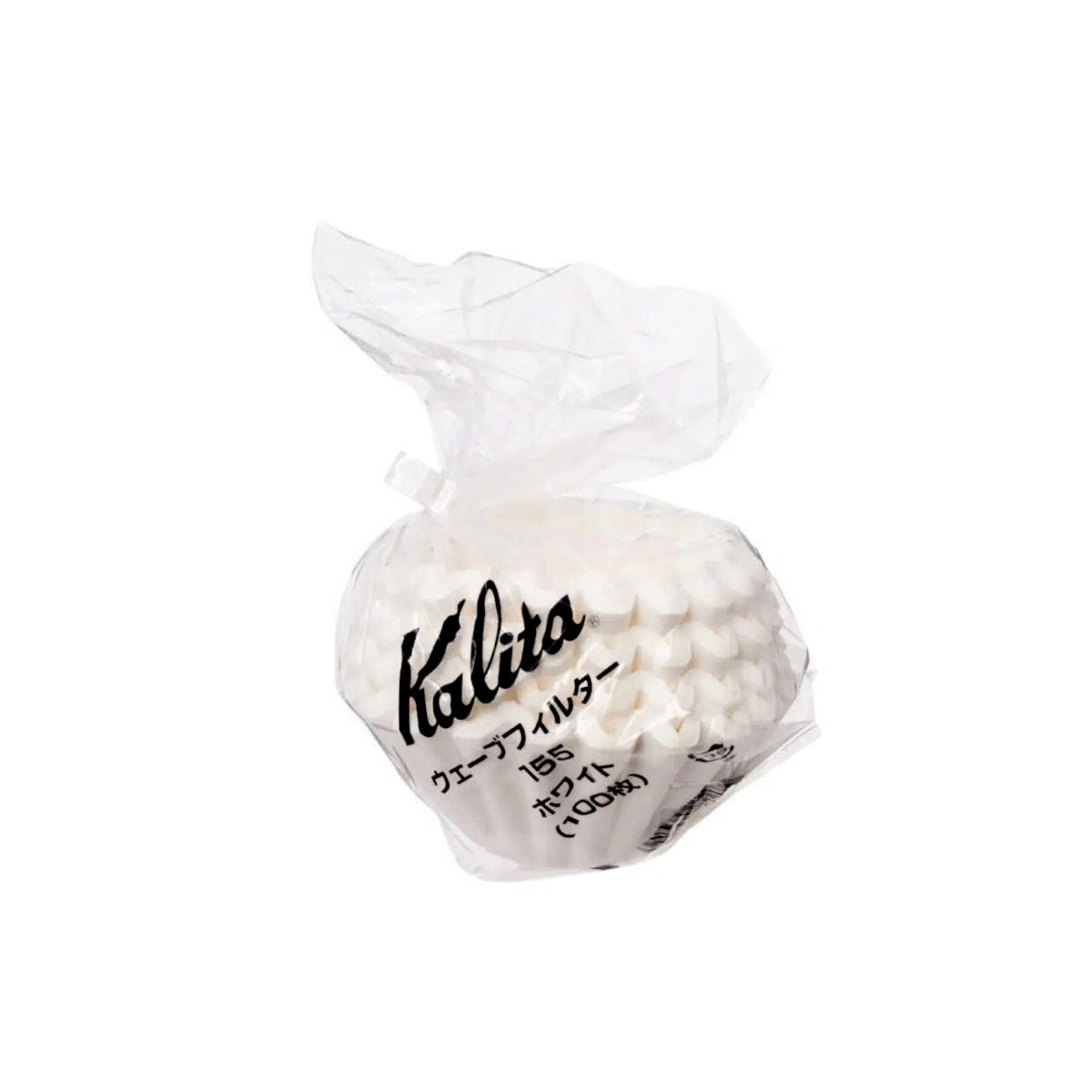 Kalita Wave Paper Filter, White, 100 Pack [Size 155/185]